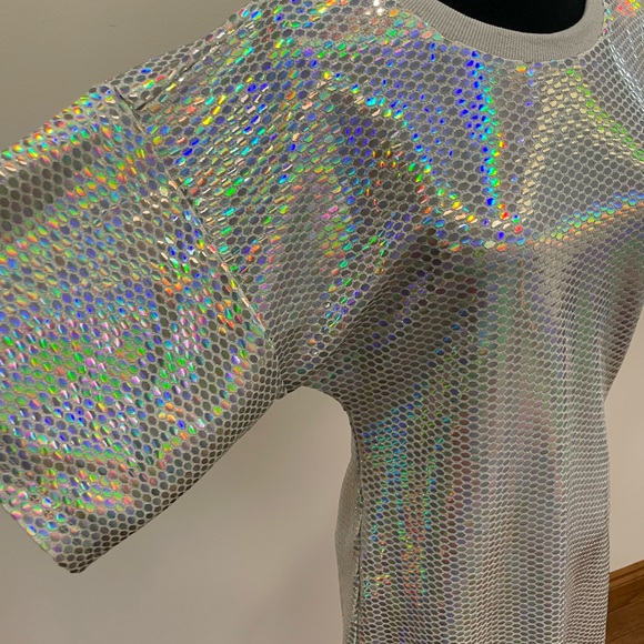 Batwing Rhinestone party dress - never worn - Picture 2 of 4